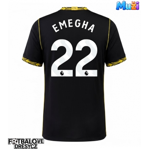 Chelsea Emmanuel Emegha #22 Venkovní Dres 2026-27 Krátký Rukáv Chelsea Emmanuel Emegha #22 Venkovní Dres 2026-27 Krátký Rukáv